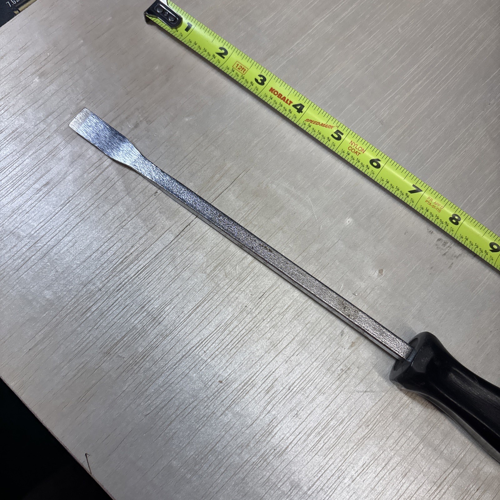 USED SNAP ON CSA10 BLACK HANDLE 8″ RIDGID CARBON GASKET SCRAPER CSA 10 12″ OAL