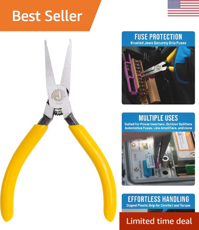 Compact 5-Inch Fuse Puller Tool with Cushion Grip – Ideal for Professionals