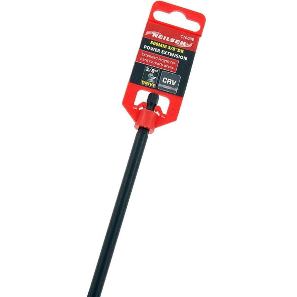 Neilsen 3/8″ Socket Impact Power Extension Bar Set 500mm Extra Long