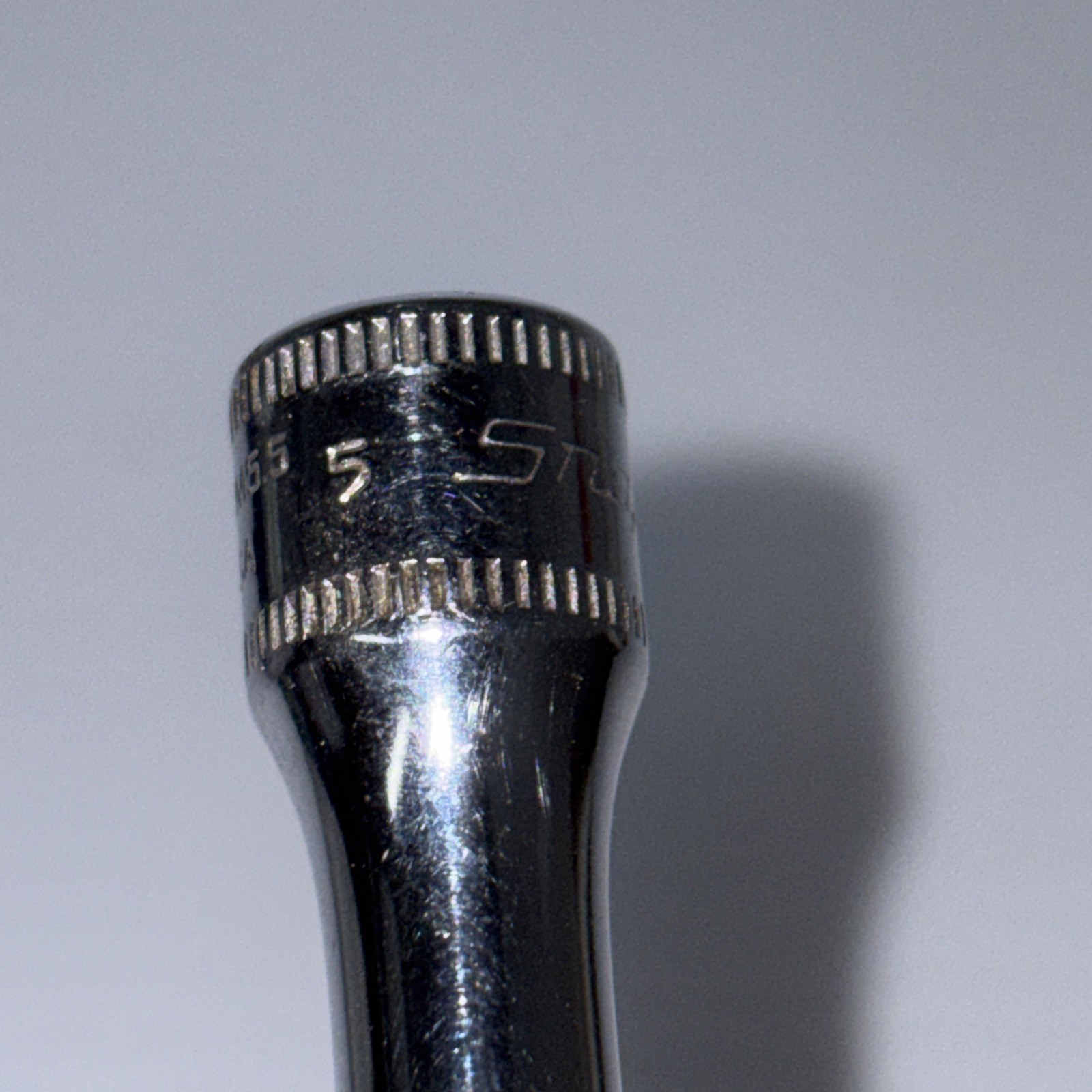 Snap On Tools STMM55 USA 1/4″ Drive 5.5mm Metric Deep 6 Point Chrome Socket