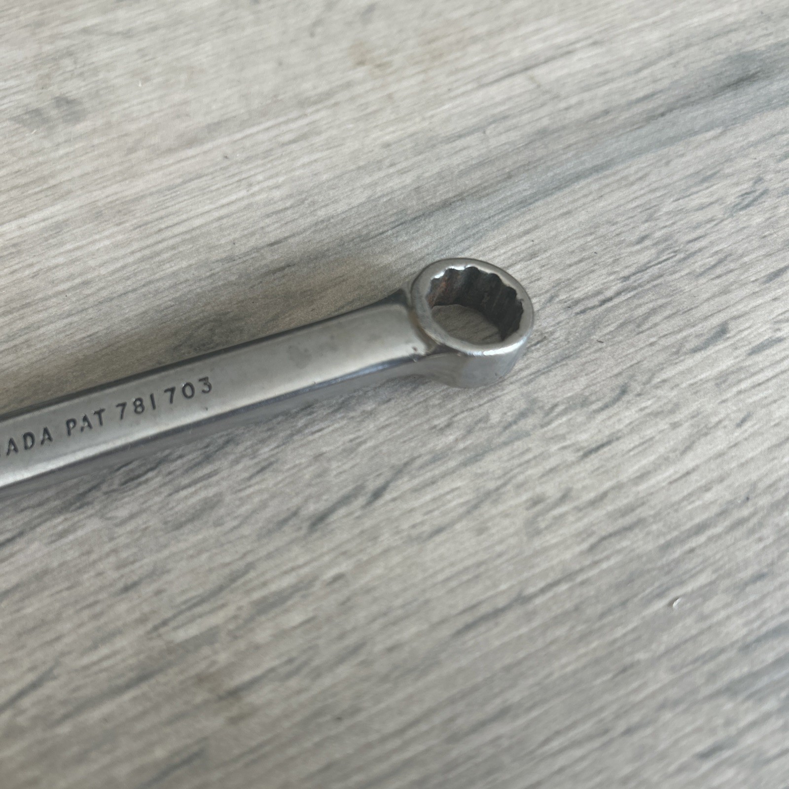 Snap On 11mm 12-Point Metric Combination Wrench OEXM11 Spanner Vintage