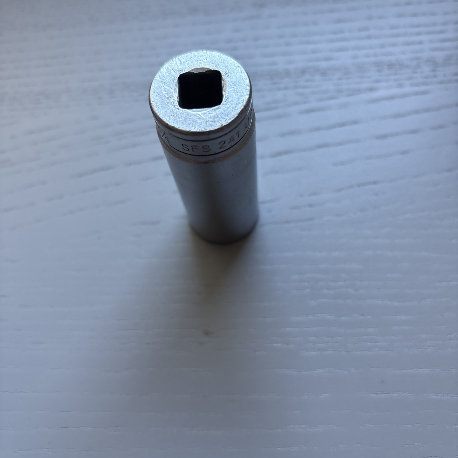 Snap-On #SFS241 3/4″ Chrome Deep Socket 3/8″ Drive 6PT SAE Ships Fast And Free
