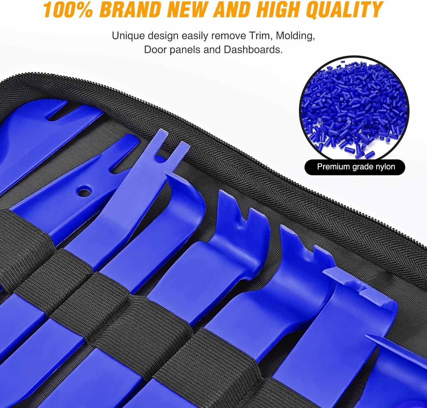 Durable 238Pcs Clip Removal Tool Kit with 12 Sizes for Car Trim Installation