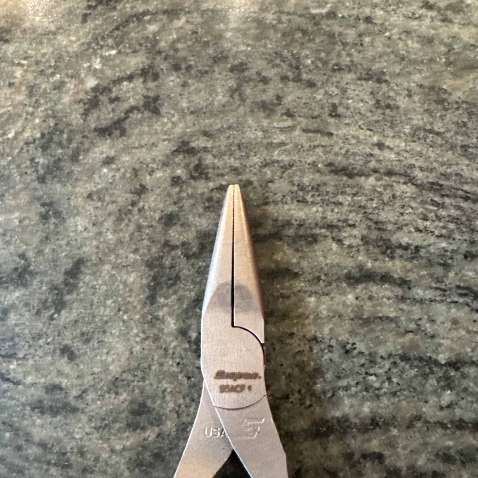 Snap-On 95acf 6″ talon grip needle nose pliers in dark Titanium new