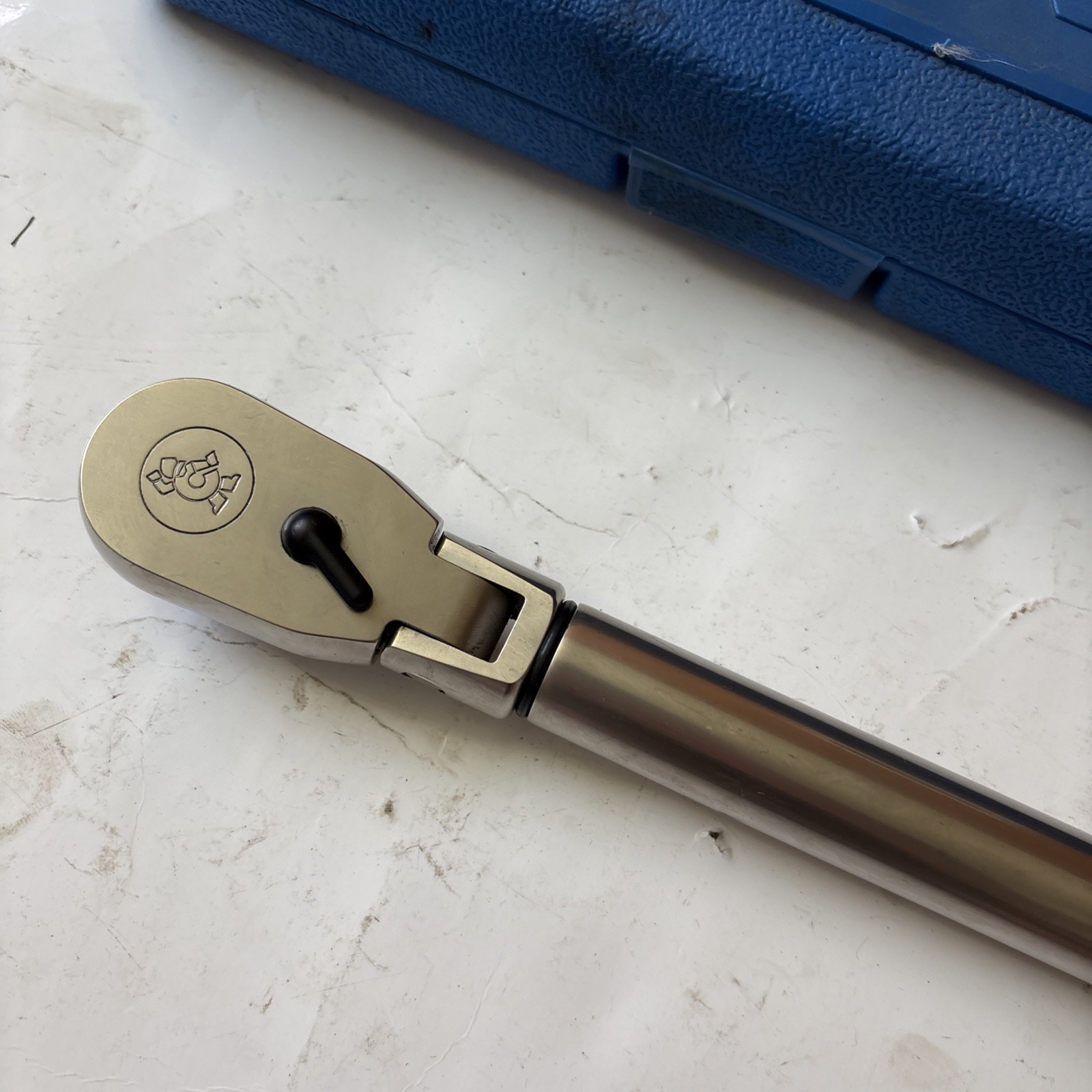Cornwell Tools CTG5000ANGX 1/2″ Drive Flex Head Digital Torque Wrench In Case