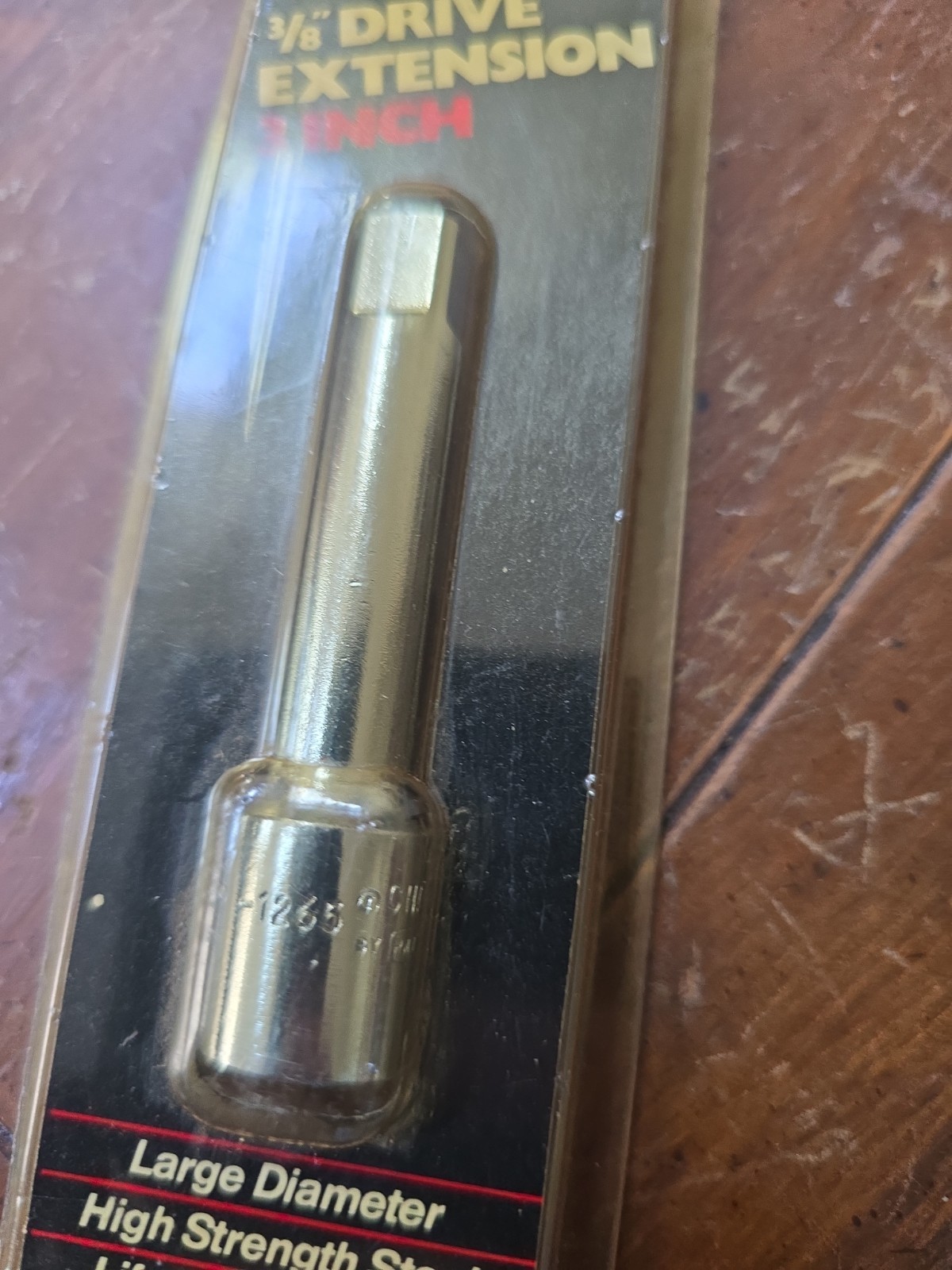 Challenger -1265 Socket Extension 3/8″ Drive, 3″, Made in USA new in package
