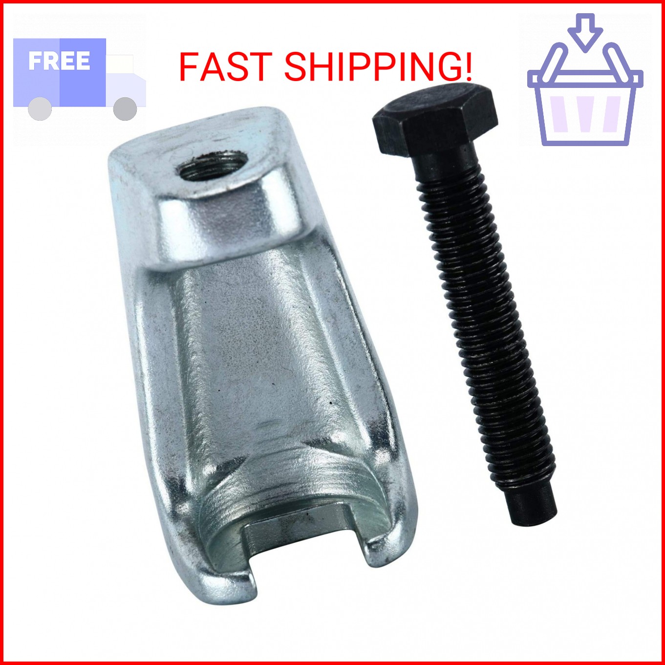 8MILELAKE 19mm Universal Ball Joint Splitter Tie Rod End Separator Remover Tool