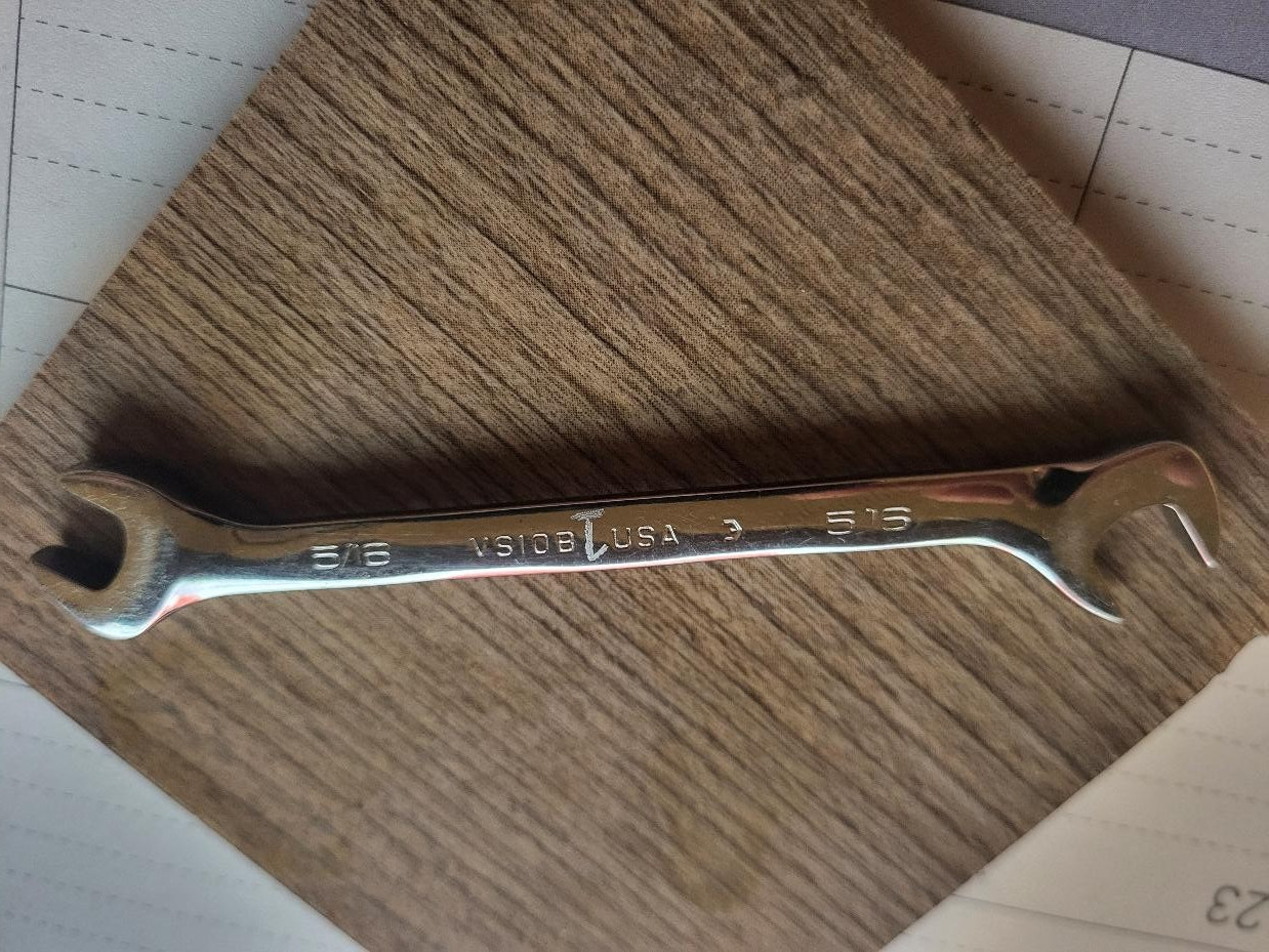 Snap-on Tools 5/16″ Four 4 Way Open End Angle Head Wrench VS10B