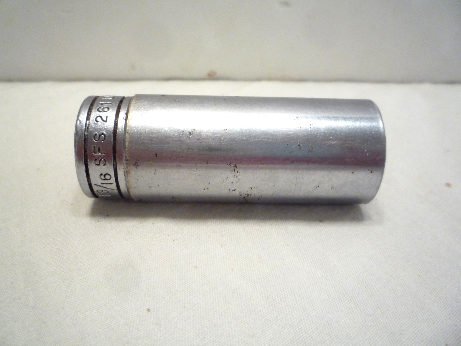 Snap-on Tools 13/16″ SAE Deep Socket SFS261 USA 3/8″ Drive 6-Point