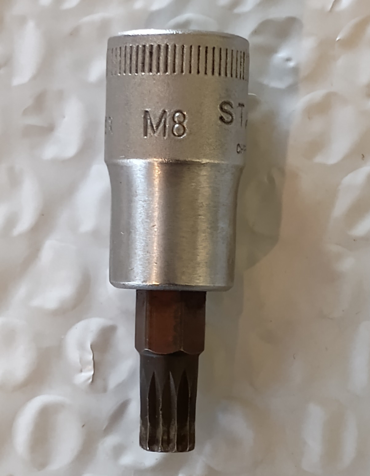STAHLWILLE 49XM8, 3/8″ SOCKET DRIVEN, 8MM. INVERTED TORX BIT *GERMAN MADE*