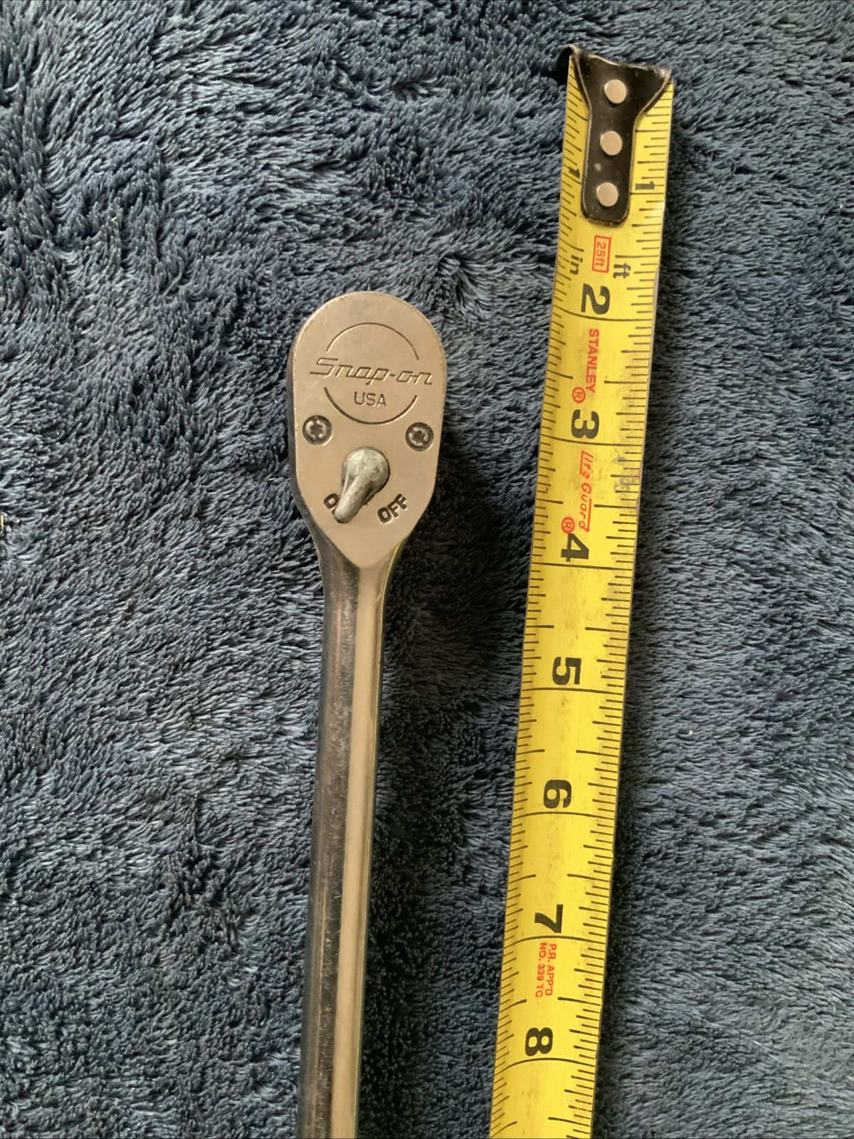 Snap 0n Fhl936a, 3/8” Drive Long Ratchet, Soft Grip….see Pics….used…