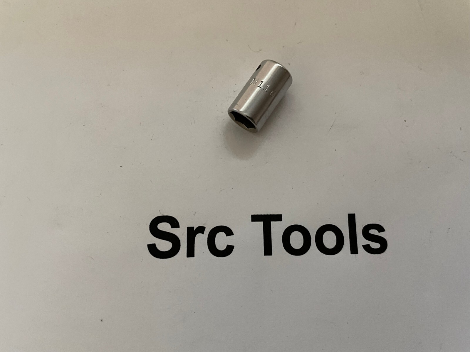 Mac Tools USA 1/4″ Drive 6 Point 11/32″ SAE Shallow Chrome Socket M116