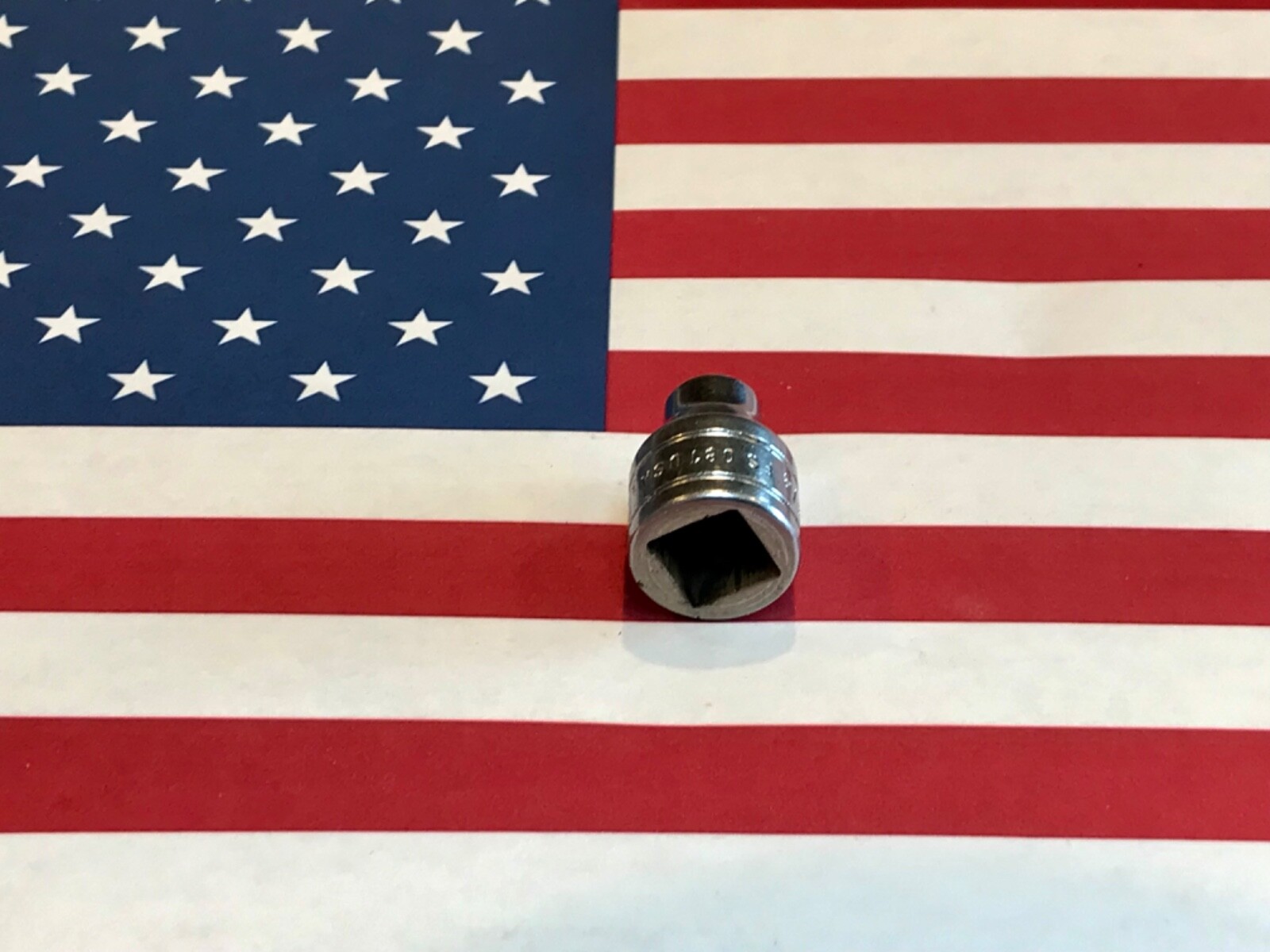 Vintage Snap-on 1/4”, 3/8″ Drive, 6 Point Socket FS081 USA 🇺🇸