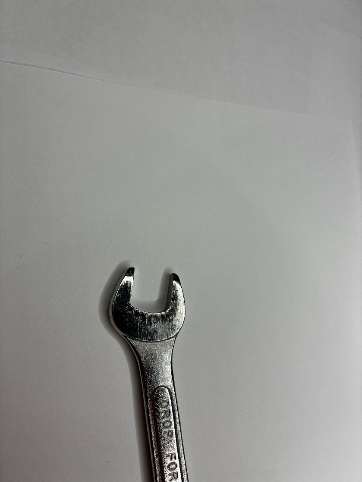 9/16 Inch Combination Wrench Drop Forged Steel 12 Point Box End Used Tool
