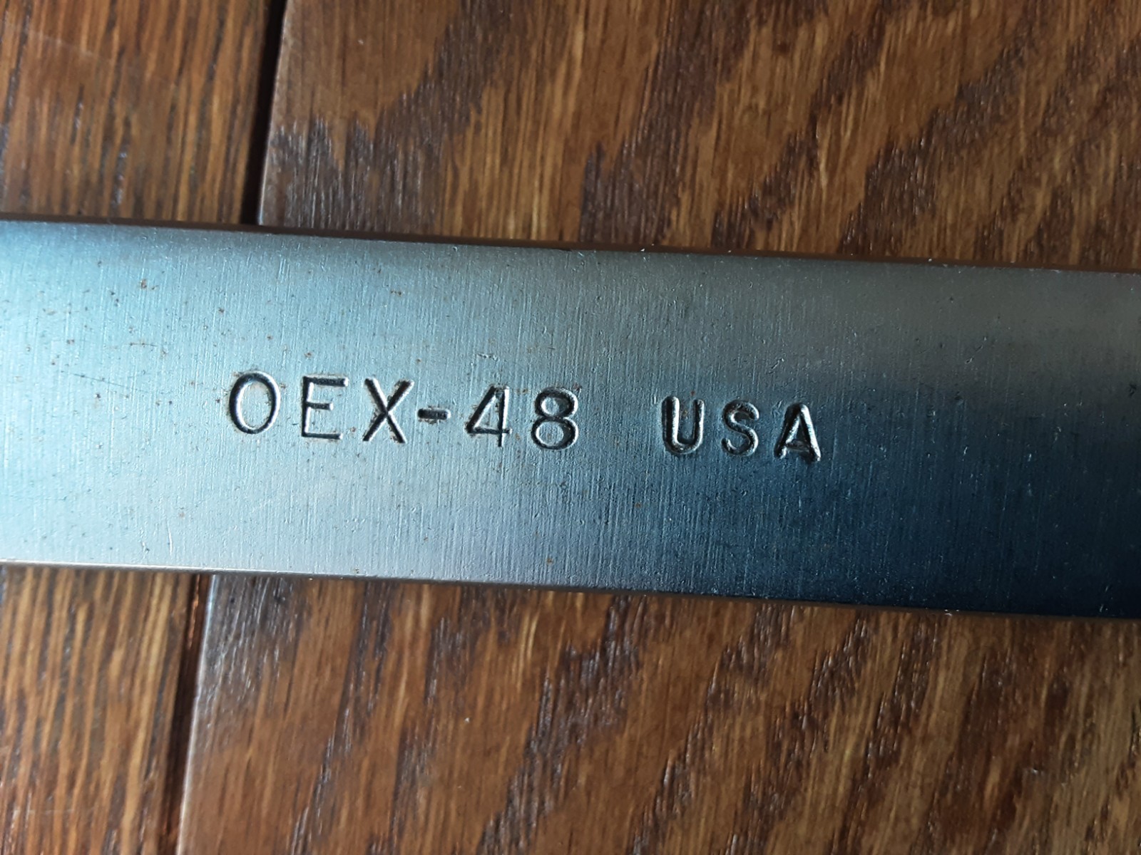 Snap-On Combination Wrench OEX 48 SAE Made in USA 1-1/2in Box End 12 Point.