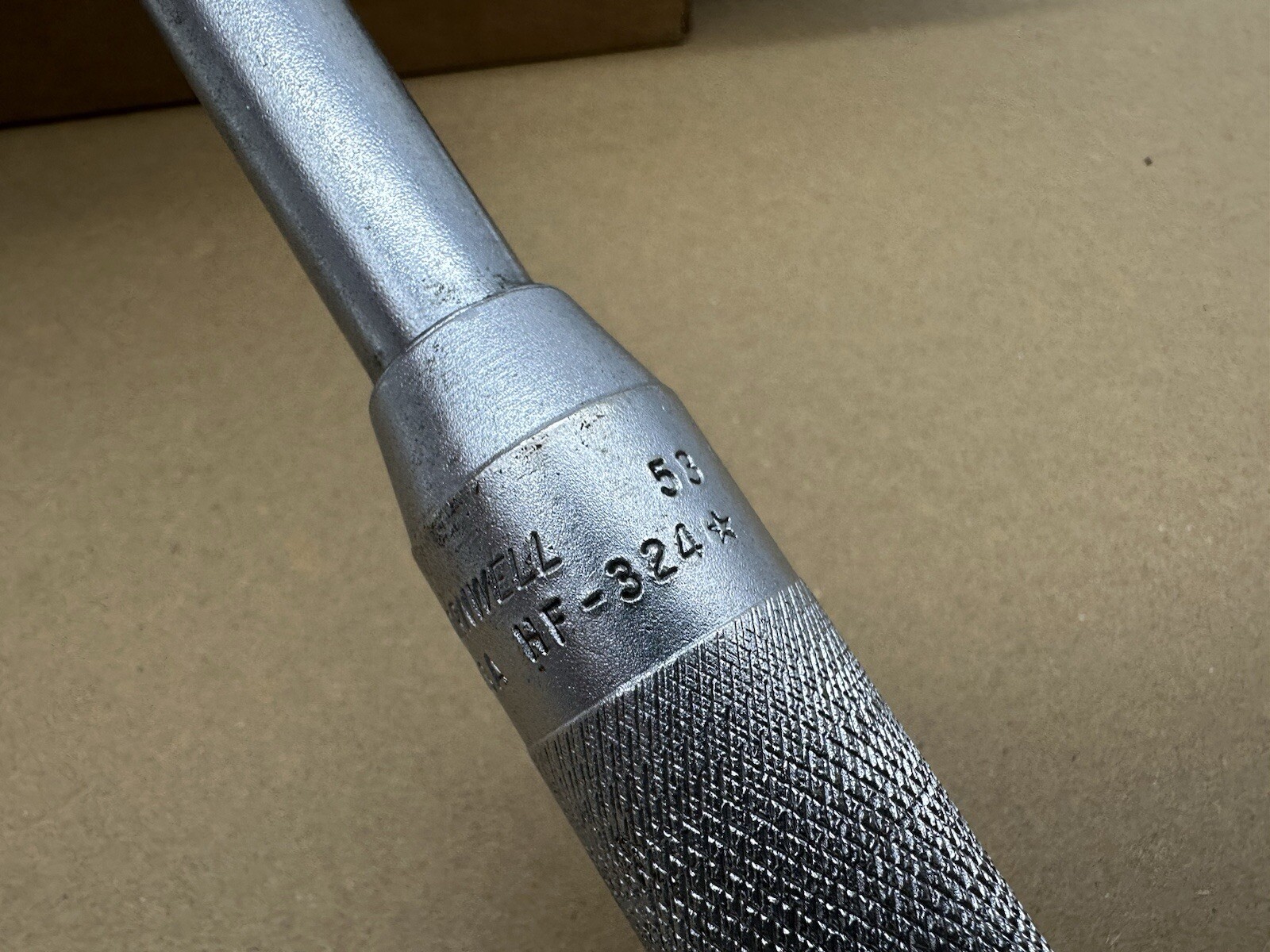 Cornwell Tools USA 1/2” Drive 24” Long Knurled Handle Chrome Breaker Bar HF324