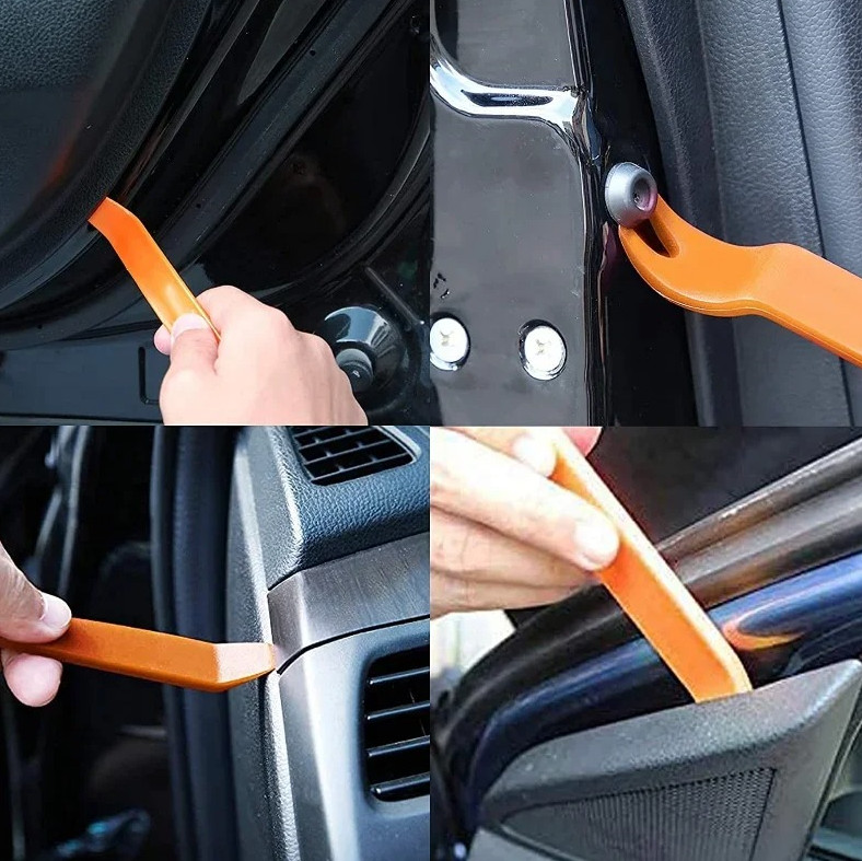 4pcs Plastic Car Trim Removal Tool Set Dashboard Panel Pry Repair Kit – NEW