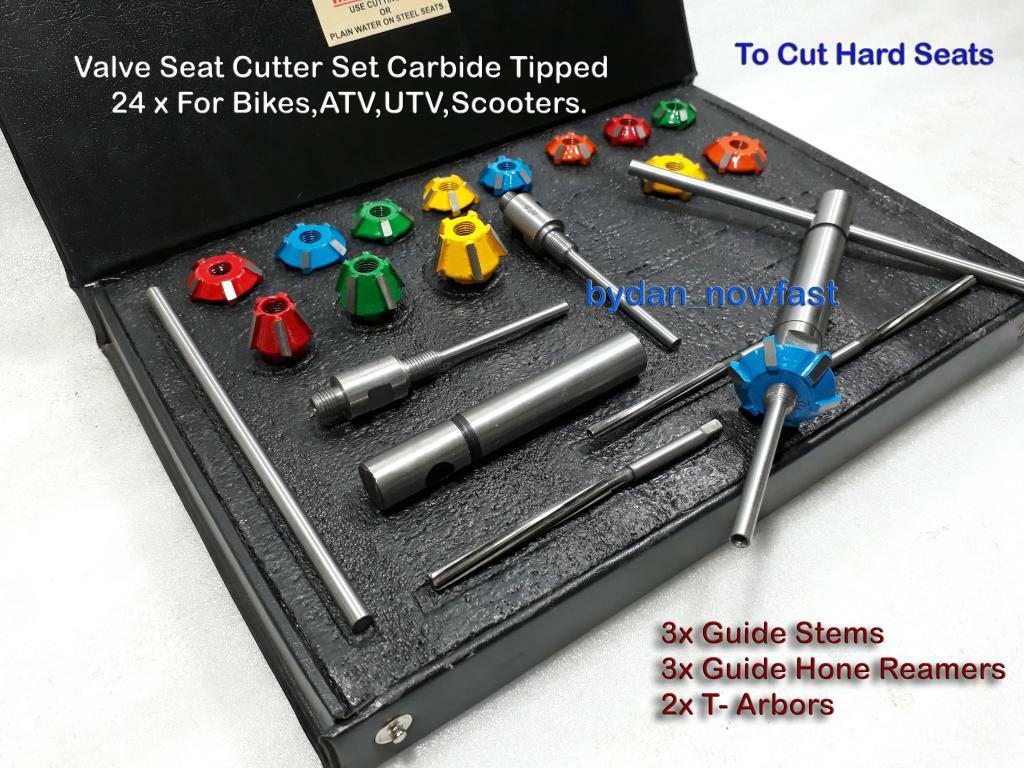 Predator 212 Valve Seat Cutting kit Race Kart Clone Mini Bike 3 angle Valve Job