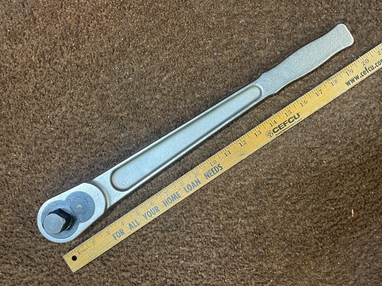 Williams X-51B Professional Grade 1 Inch Drive Ratchet Wrench NICE