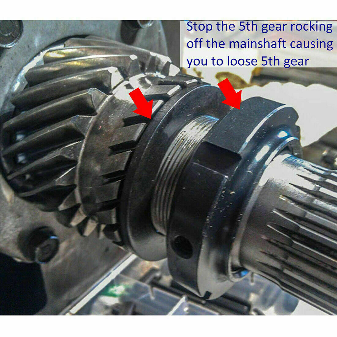 5th Gear Lock Nut Retainer Kit for 1994-05 Ram 2500 3500 4WD NV4500 Transmission