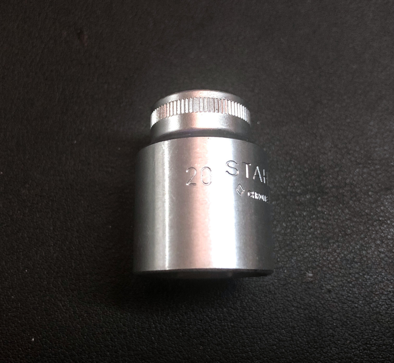 Stahlwille 456 3/8″ Drive 20mm 6-Point Shallow Socket Germany