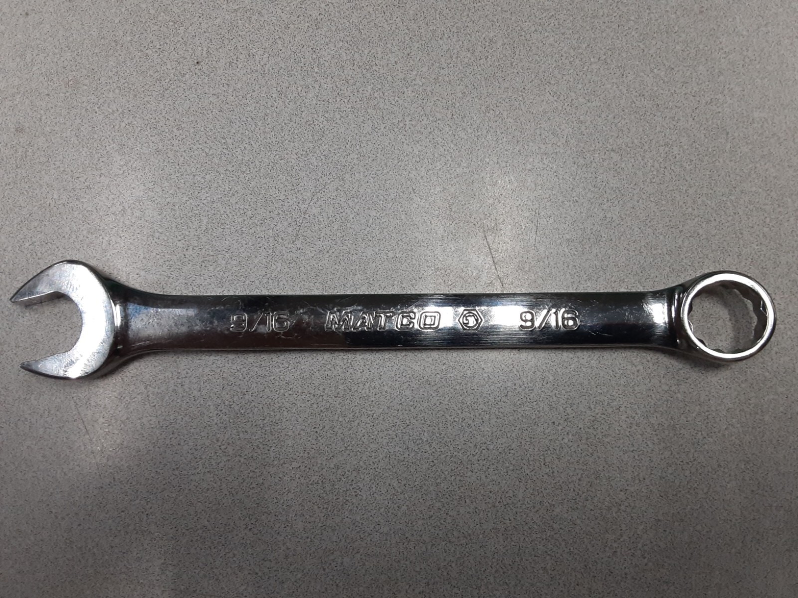 Matco Tools MC182B 9/16-in Combination Wrench 12 Point Made in USA