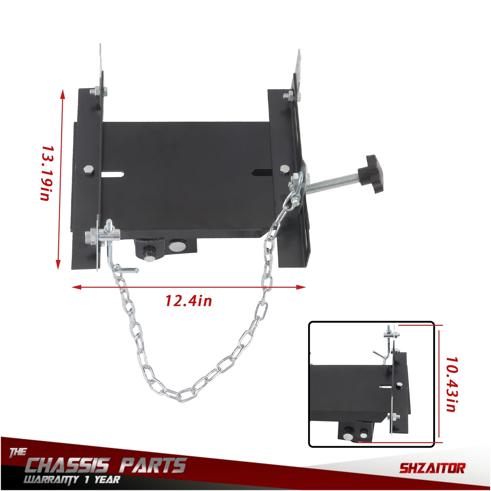 Premium Floor Jack Adapter 1100lbs Capacity 1/2 Ton Transmission Repair Tool