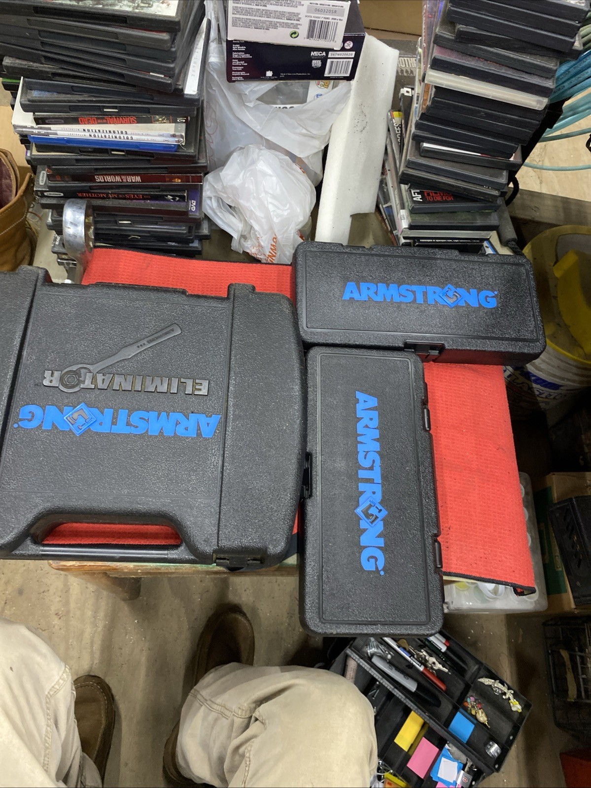 Armstrong Eliminator Lot 1/2 , 3/8 , 1/4 Pass Thru Socket Sets