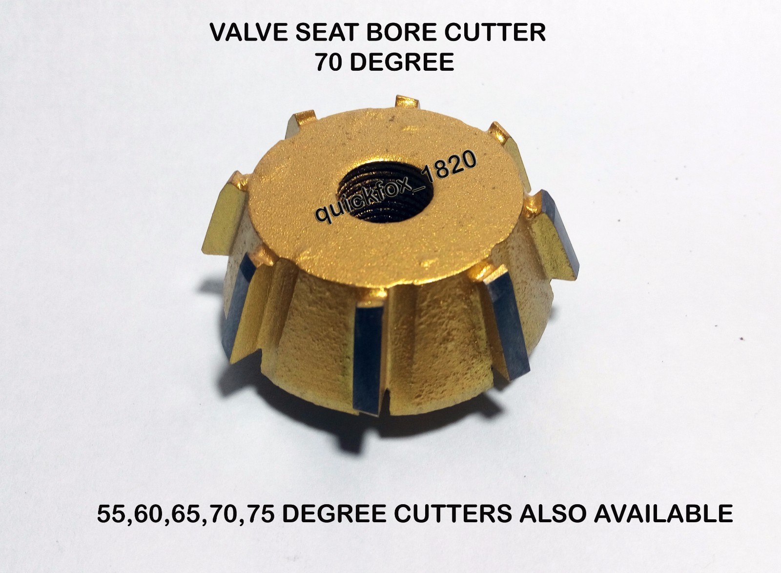 17x 3 Angle Cut Valve Seat Cutter Kit Carbide Tipped 2.02″-1660″-1750″-1.562″