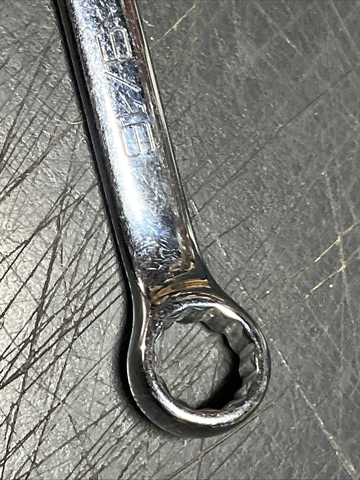 Wright Tools 9/16” Combination Wrench 12 Point 1218 3H USA Made
