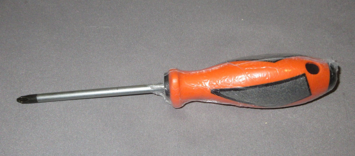 Matco Tools SPO/G/R/84P2CA #2 Phillips Screwdriver 4″ Orange NOS