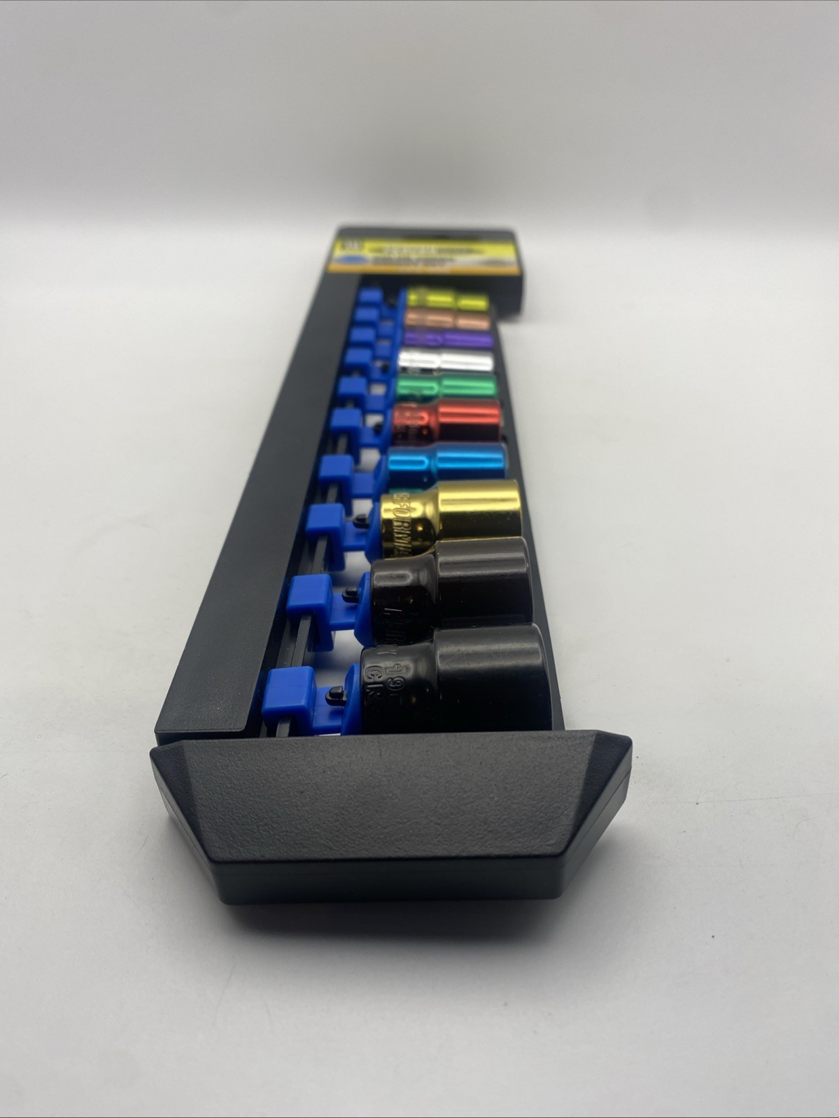 PERFORMAX Color Coded Socket Set Metric 10 Pc 10mm-19mm