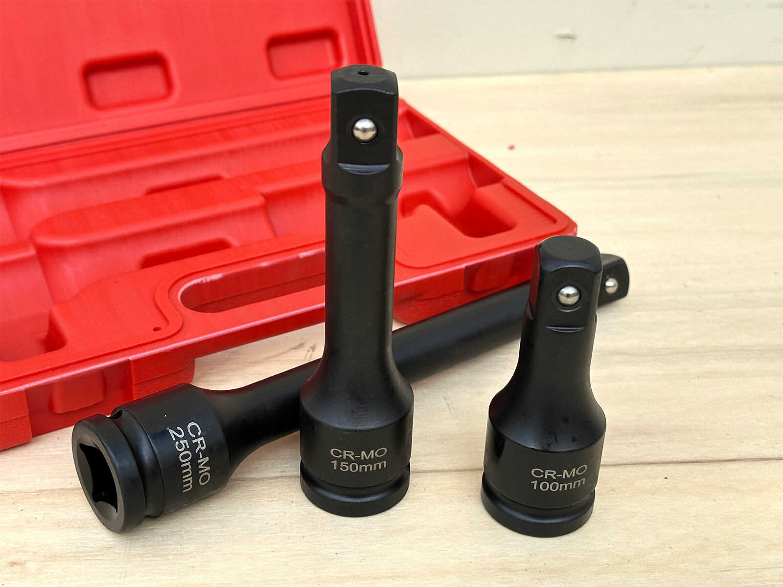 3 pcs 3/4″ Drive Extension Bar set 4″ 6″ & 10 inch Cr-Mo for Air Impact Wrench