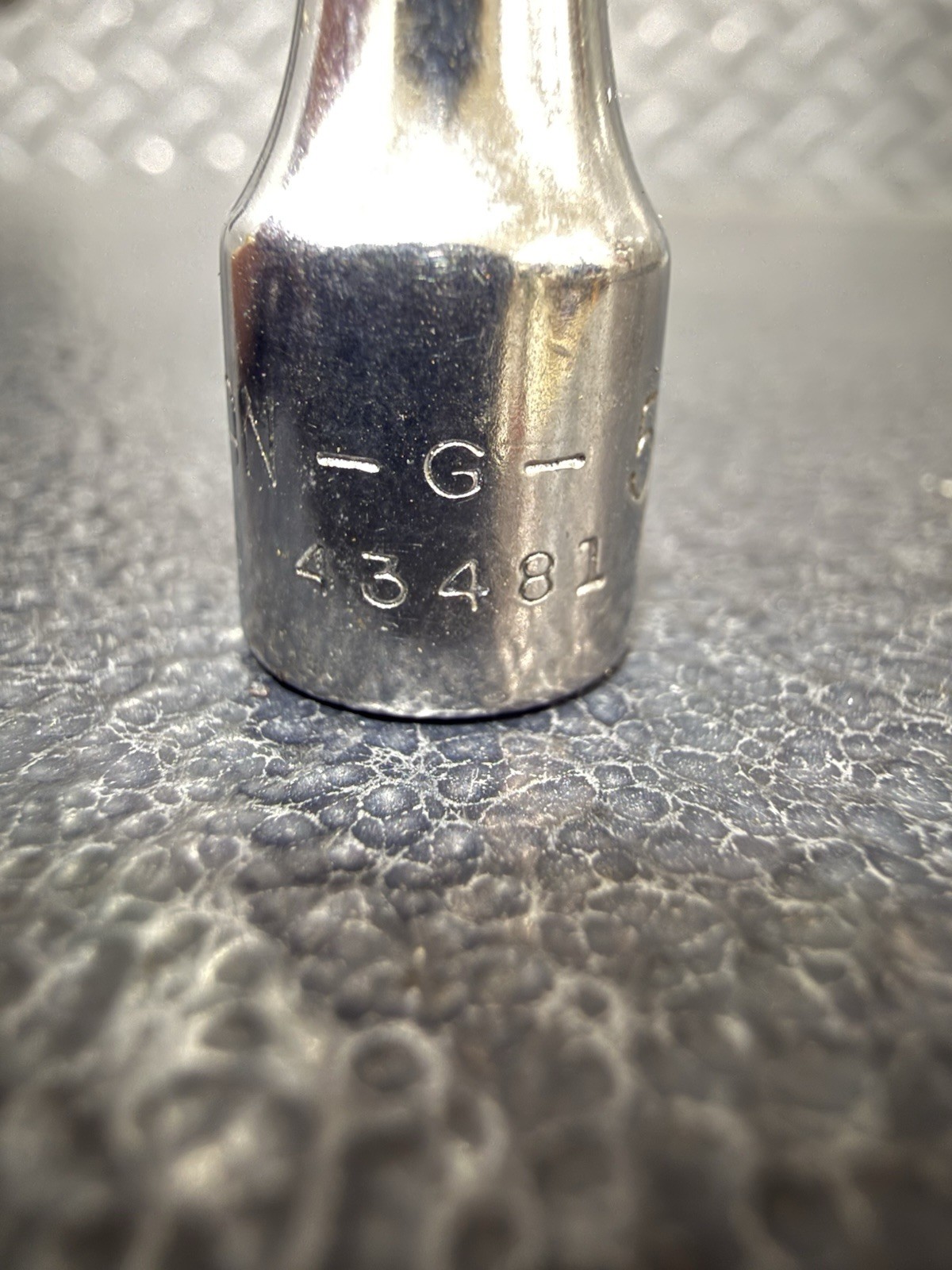 Vtg 5/32 Craftsman G-Series Part 43481 1/4″ Drive 6-Point Socket USA Made