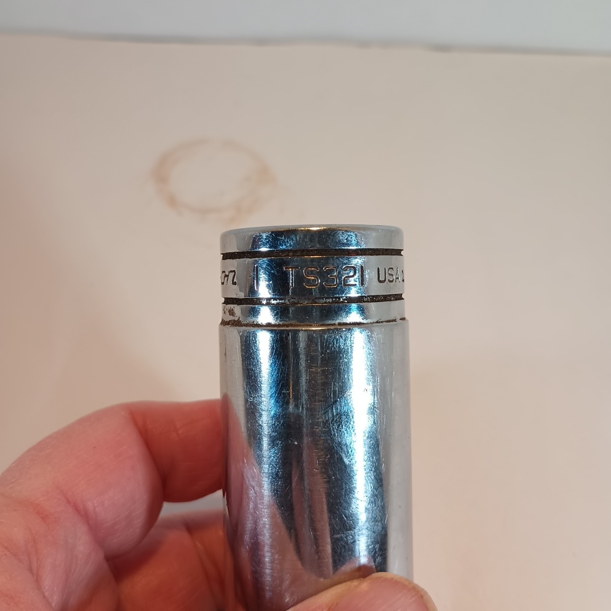 Snap On Tools TS321 1/2″ Drive 1″ SAE Deep 6 Point Chrome Socket