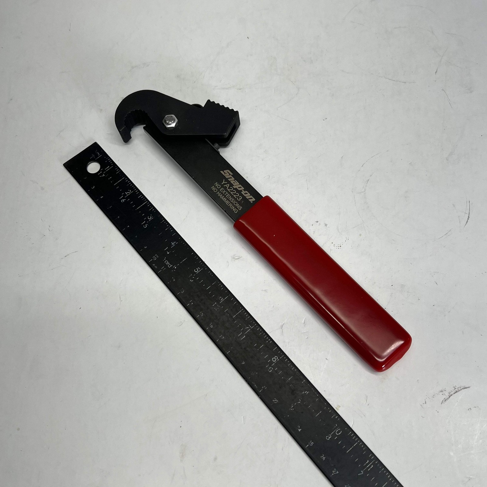 SNAP ON Tie Rod Adjusting Wrench Hex Gripping Section 14.0-15.5 mm Red YA2223