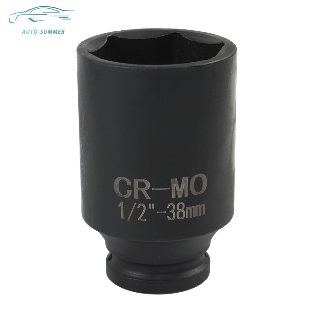 1/2″ Drive Metric Axle Hub Nut Socket 9pcs 29-38mm Deep Impact Socket Tool Kit