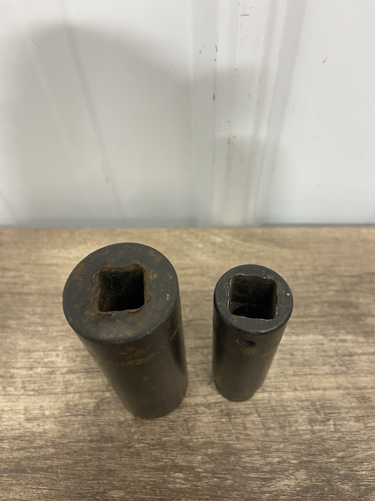 Snap On 2pc 1/2″ Drive 6PT SAE Deep Impact Socket SIM280,SIM160 Made In USA 🇺🇸