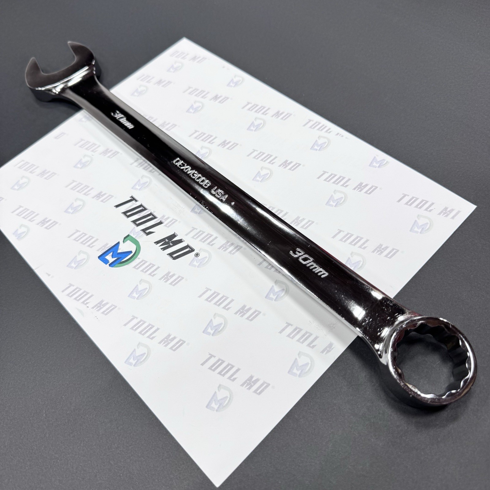 Snap-on Tools USA NEW 30mm Metric Flank Drive Chrome Combination Wrench OEXM300B