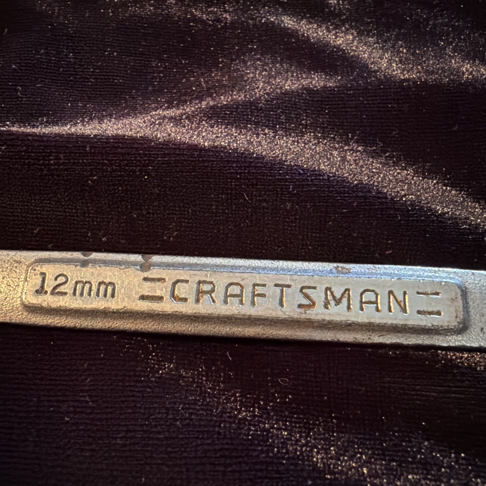 Craftsman 12mm Metric Combination 12 Point Wrench Forged In USA -VA- 42916 vtg