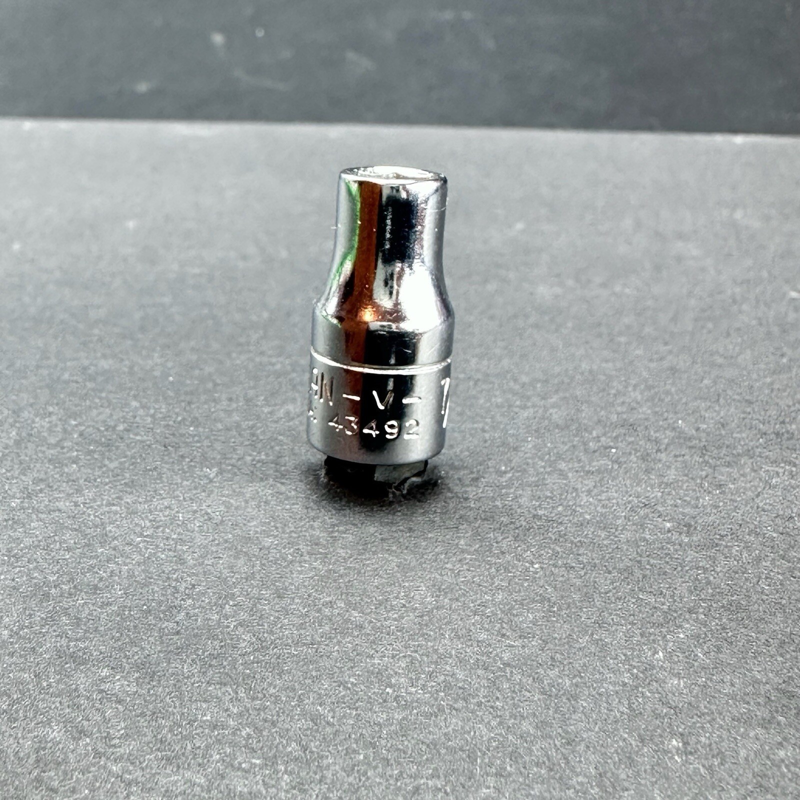 Craftsman USA 7/32 SAE 1/4 Drive 6 Point Shallow Socket CMMT43492