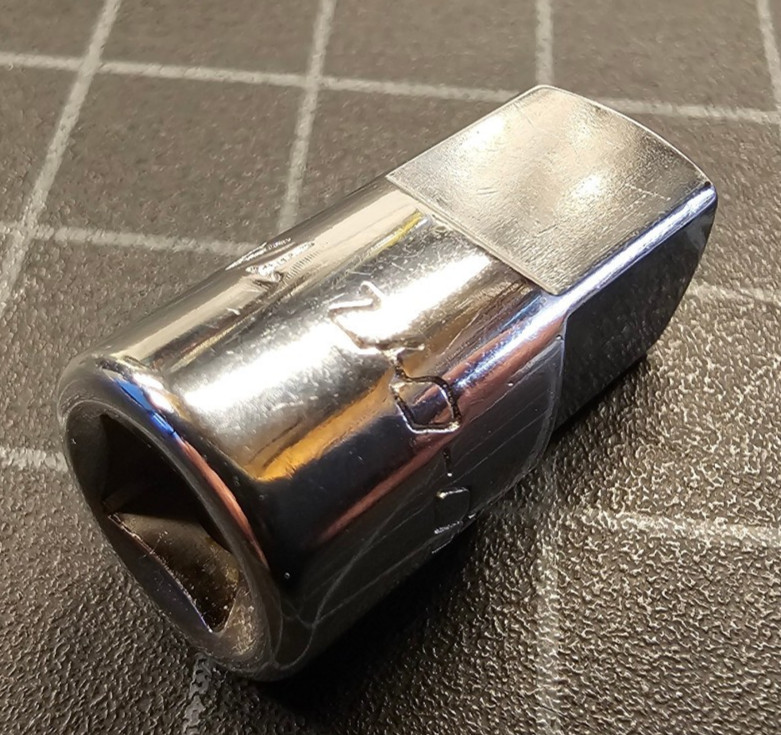 Snap-On Tools TA3 1/4″ Female to 3/8″ Male Drive Adapter Socket Extension NEW!