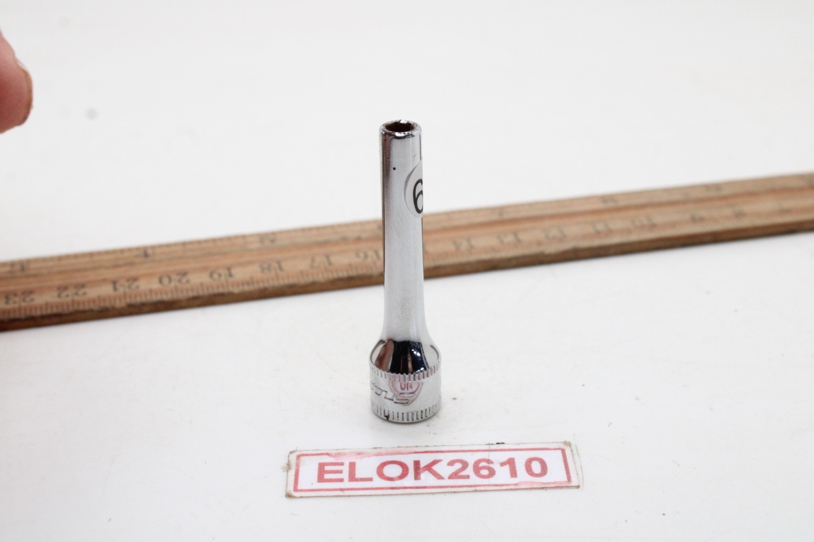 Snap-on STMM4 4mm 1/4″ Drive 6 Point Metric Deep Socket Chrome USA