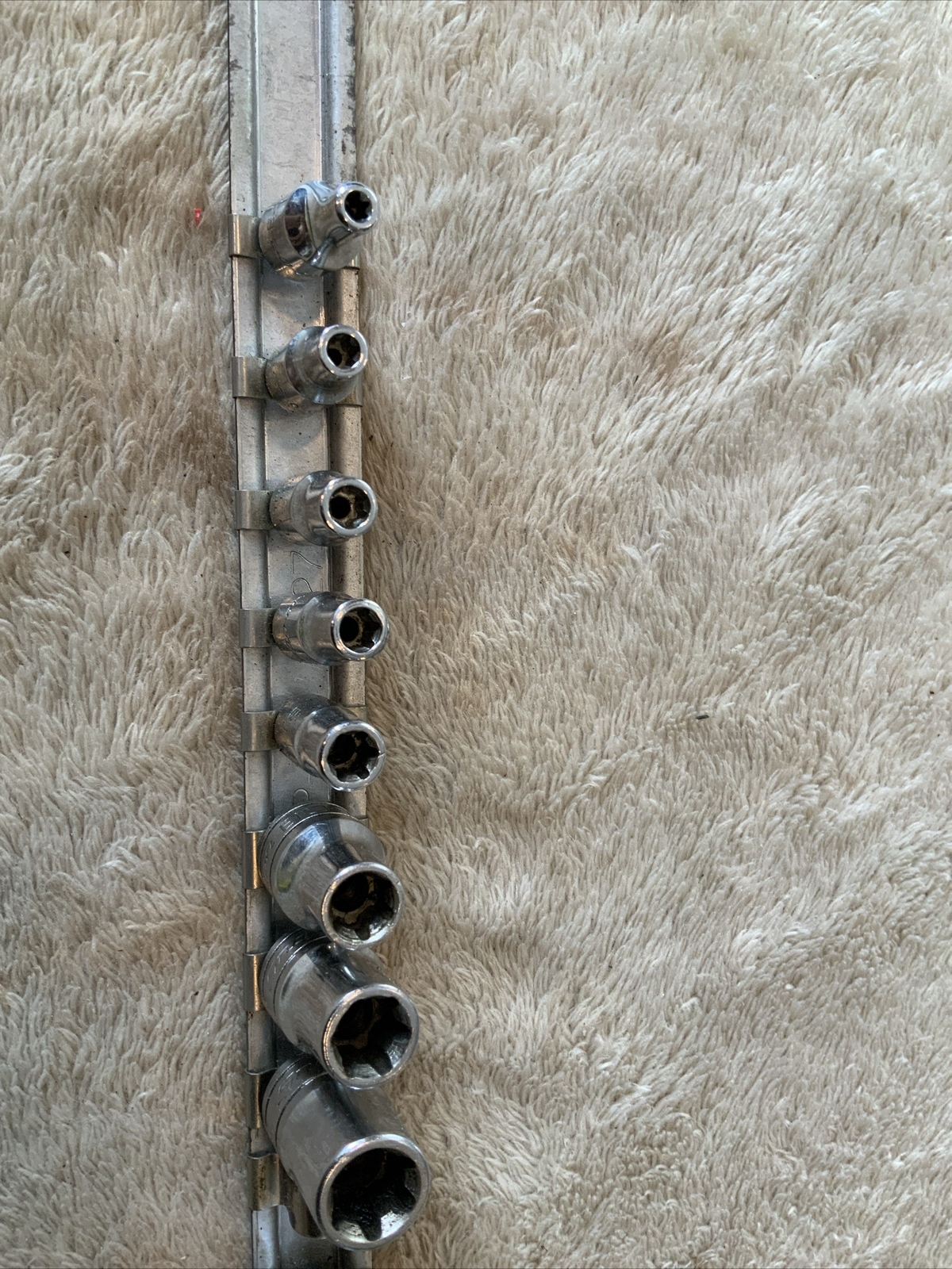 Snap On Inverted Torx Socket Set, 1/4, 3/8 And 1/2 Drives, See Pics…11pc