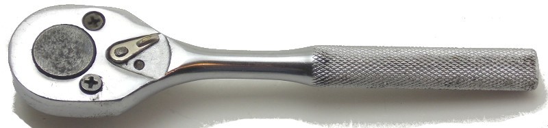 Proto Professional 3/8″ Drive 7″ Long Knurled Grip Ratchet Model 5249 USA Used