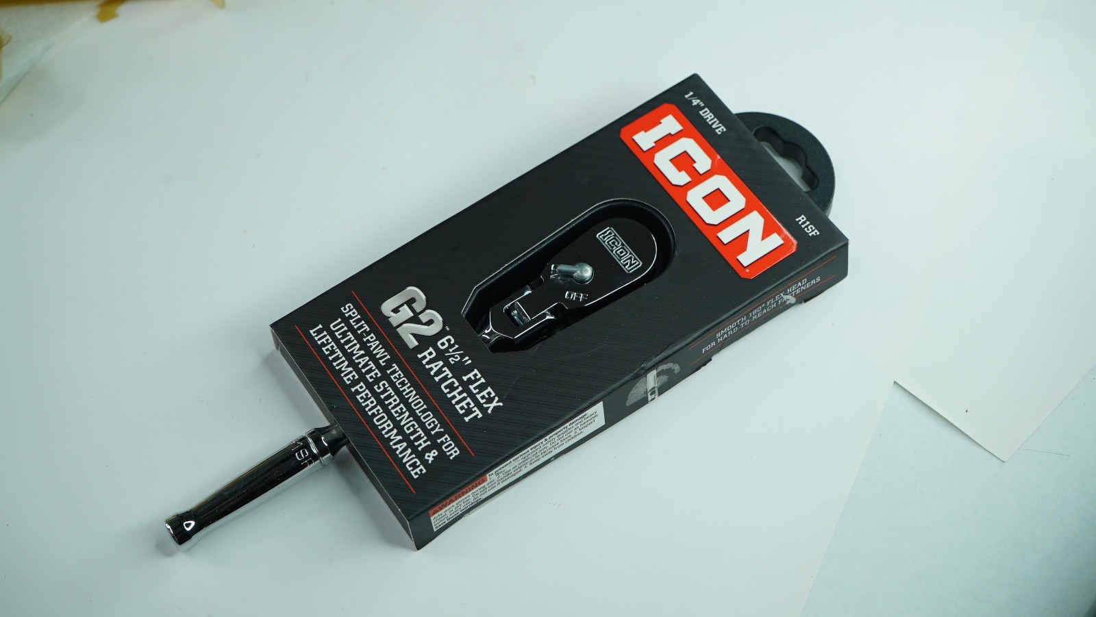 ICON G2 1/4″ Drive 6 1/2″ Flex FLEX Ratchet R1SF NEW FREE SHIPPING📦