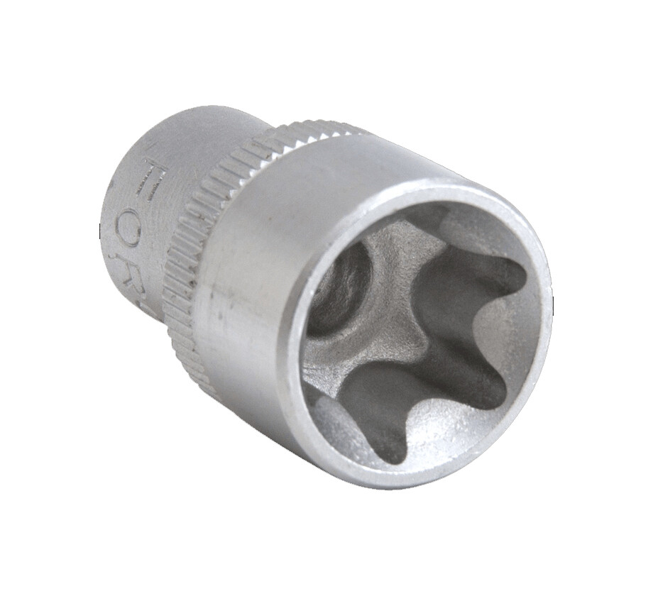 Force / King Tony Cr-V Alloy 1/4″ Dr. Torx Female E-Star Socket