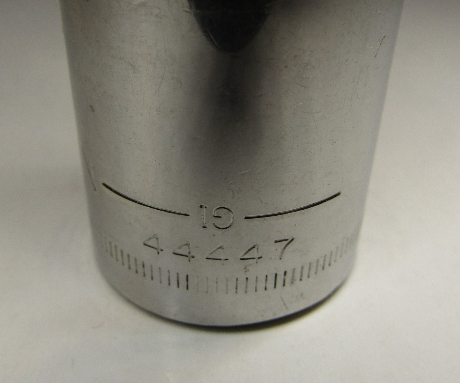 *Craftsman* 21mm 12 Point 1/2″ Drive Deep Chrome Socket 44447 Inverted G1 U.S.A.