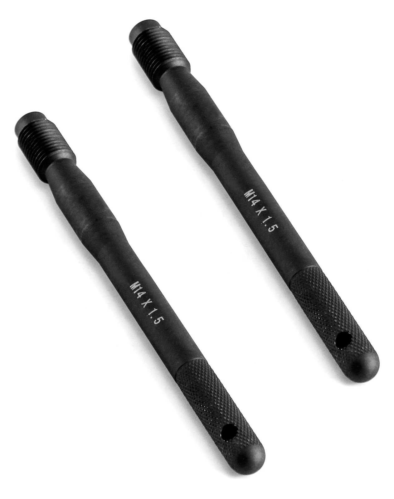QWORK Wheel Alignment Pin, 2 Pack, M14 x 1.5 Steel M14x1.5, 2 pcs