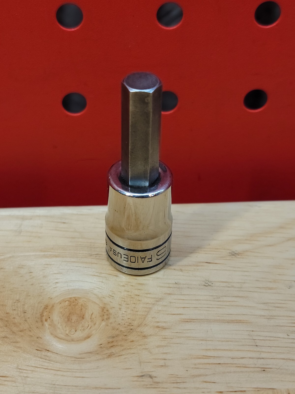Snap-on FA10E 5/16″ SAE 3/8” Drive Hex Bit Allen Socket Driver